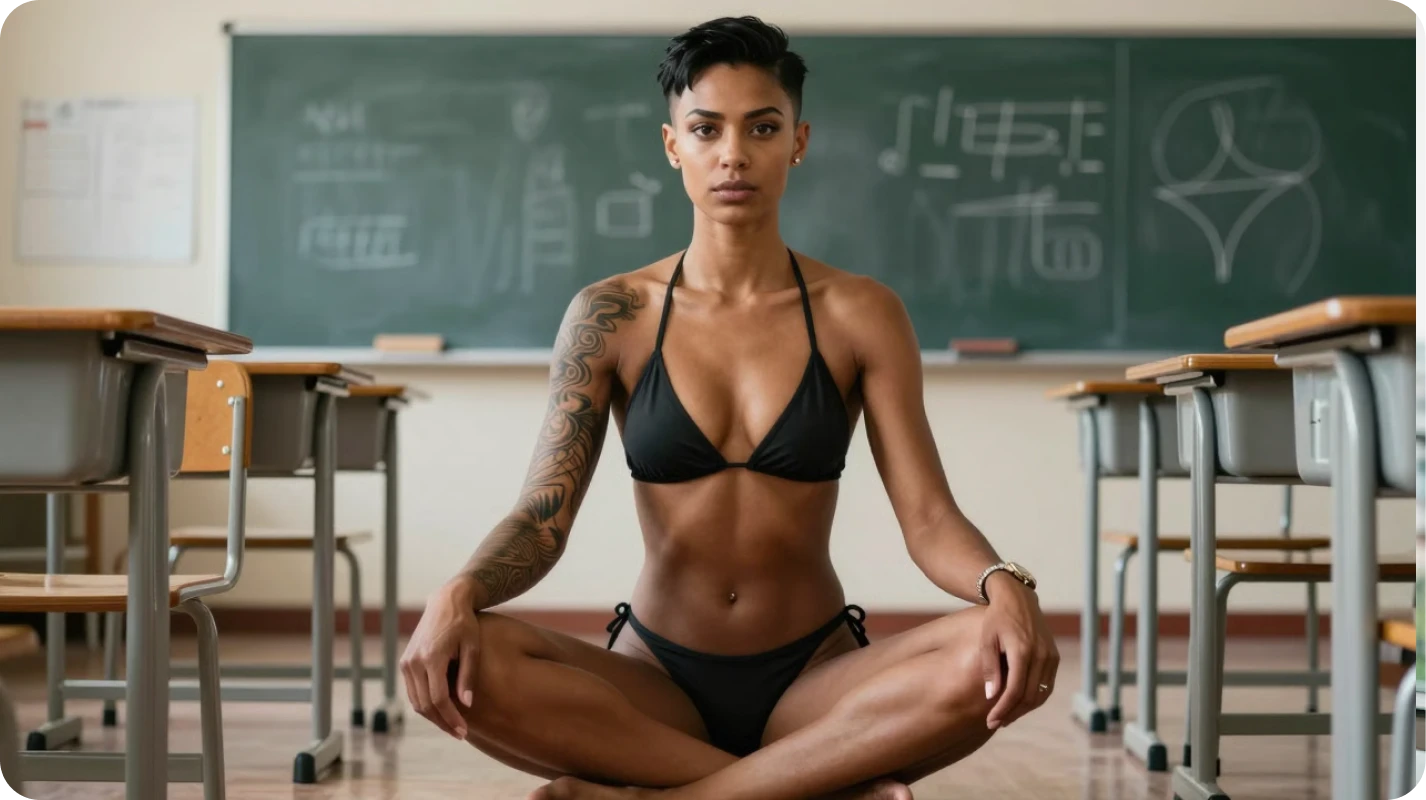 SHE DOESN'T FORGET A THING