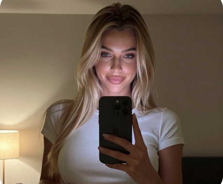 Design what she looks like and what she wears